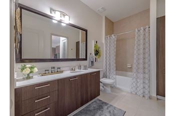 Framed bathroom vanity mirrors